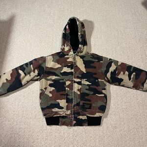 Walls Blizzard Puff Kids Camouflage Hoodie